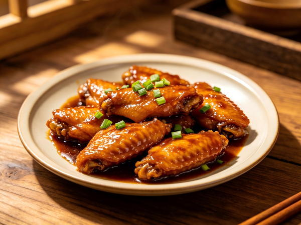 Braised Chicken Wings in Soy Sauce