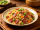 Chinese Sausage and Preserved Pork Fried Rice